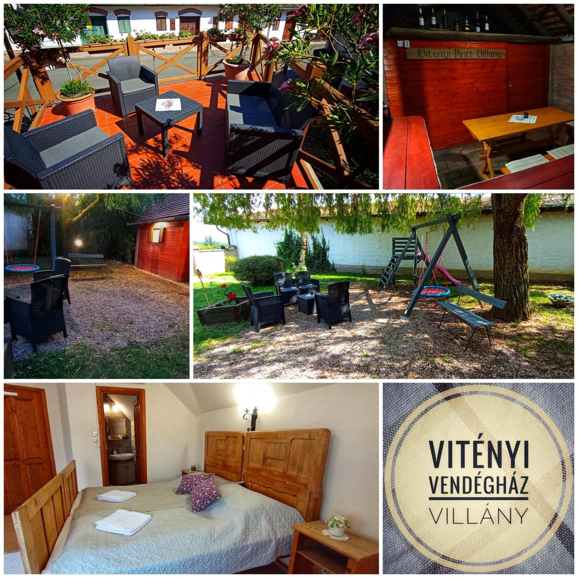 Vitenyi Pince Vendeghaz Villány Exterior foto