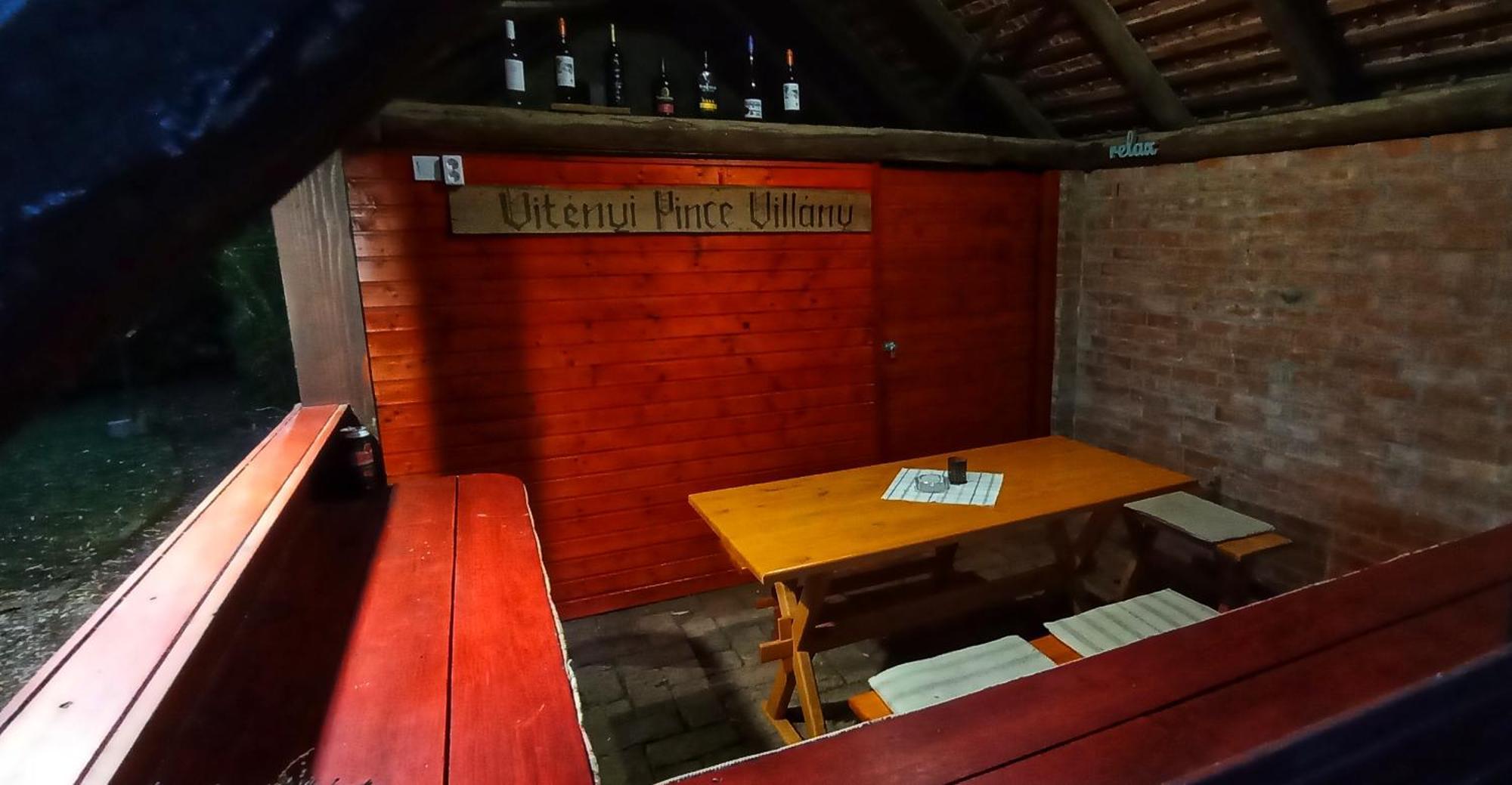 Vitenyi Pince Vendeghaz Villány Exterior foto